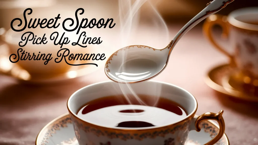 Sweet Spoon Pick Up Lines Stirring Romance