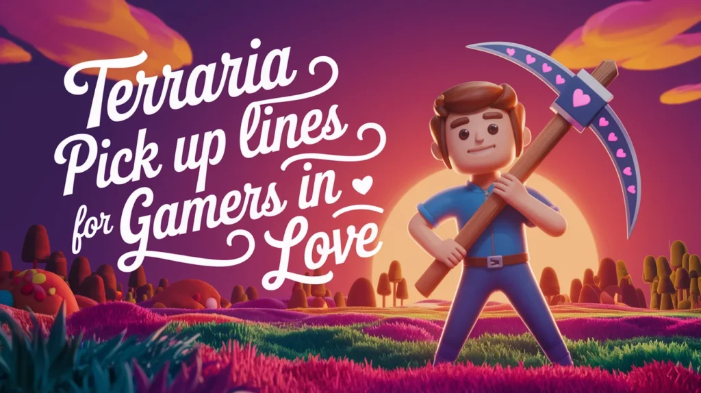 Terraria Pick Up Lines for Gamers in Love