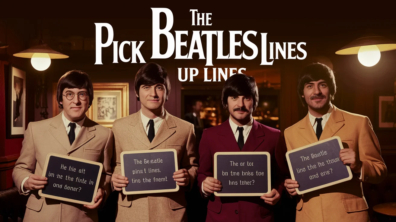 The Beatles Pick Up Lines