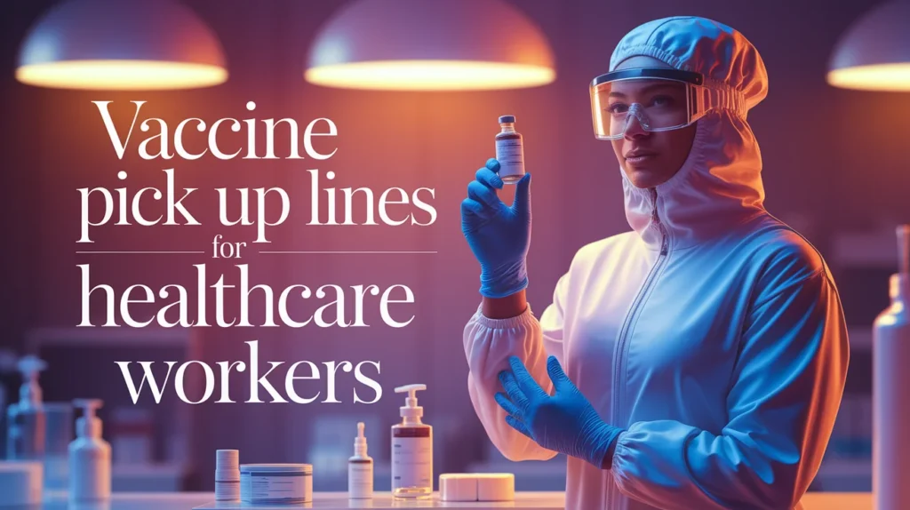 Vaccine Pick Up Lines for Healthcare Workers
