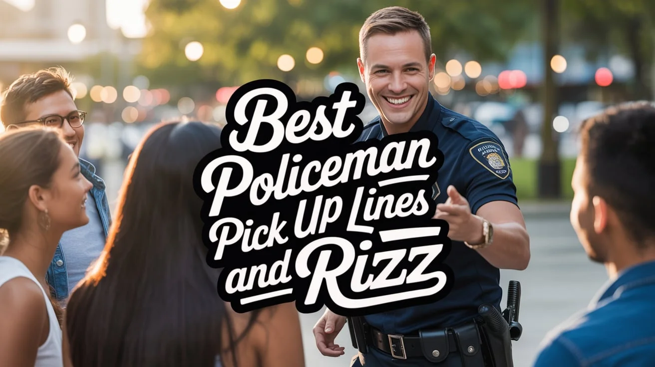 Best Policeman Pick Up Lines And Rizz
