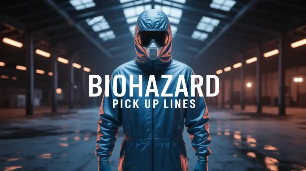 Biohazard Pick Up Lines