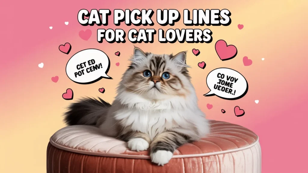 Cat Pick Up Lines for Cat Lovers