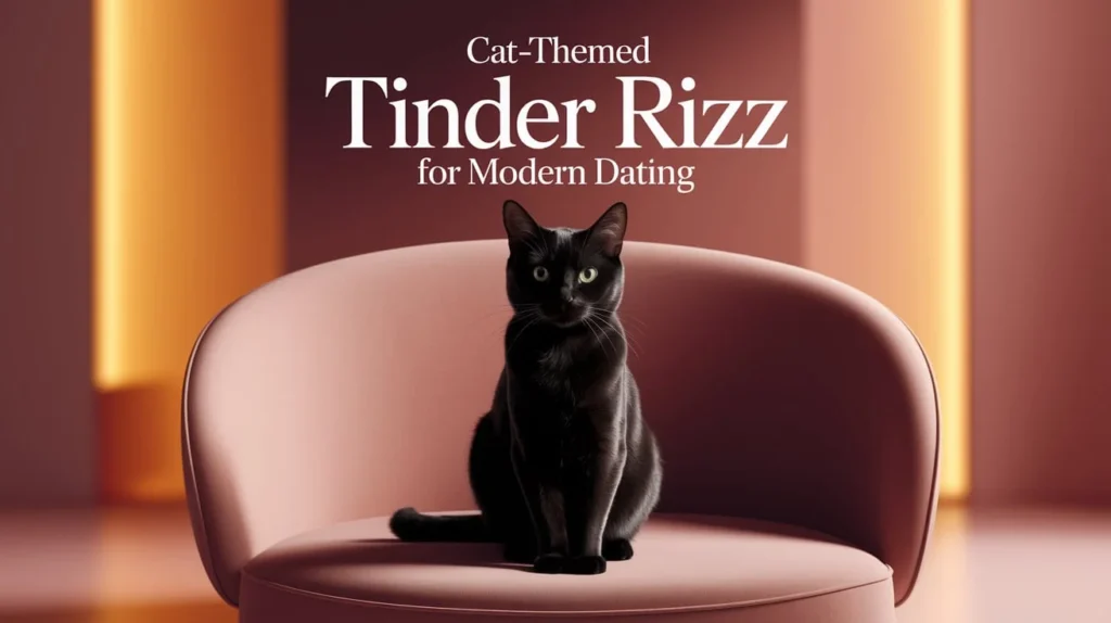Cat-Themed Tinder Rizz for Modern Dating