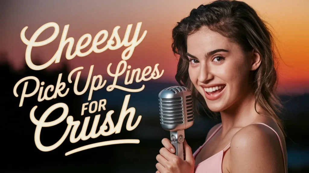 Cheesy Pick Up Lines for Crush