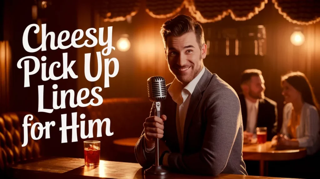Cheesy Pick Up Lines for Him