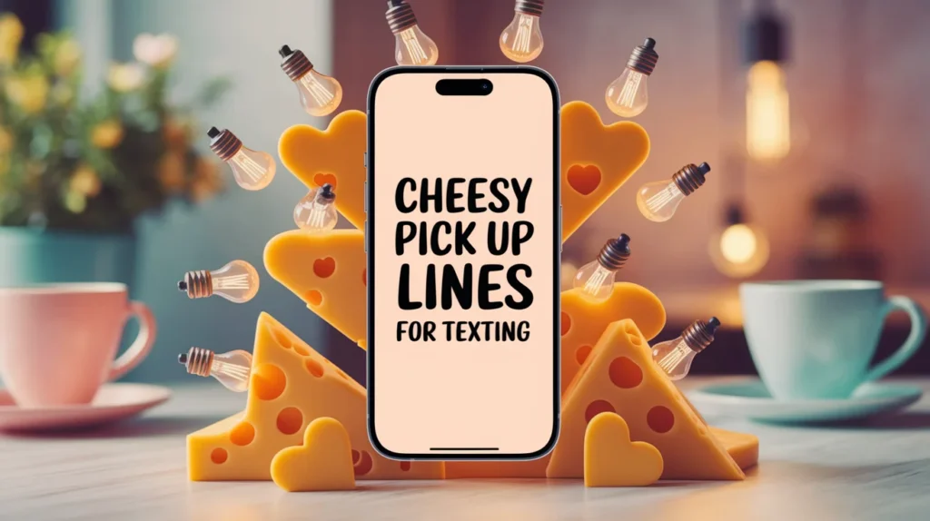 Cheesy Pick Up Lines for Texting