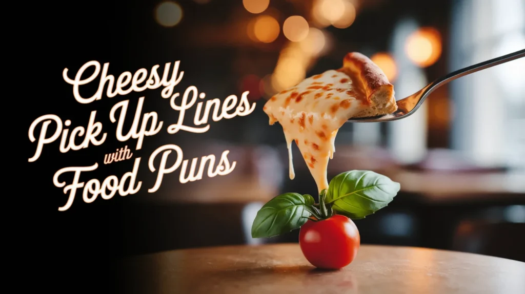 Cheesy Pick Up Lines with Food Puns