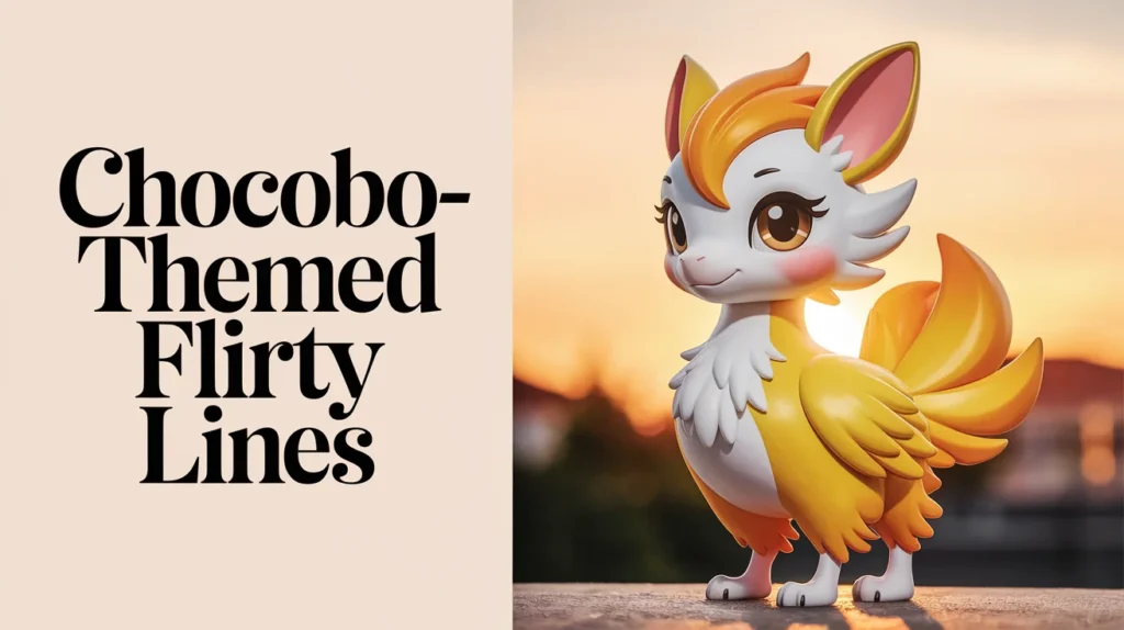Chocobo-Themed Flirty Lines
