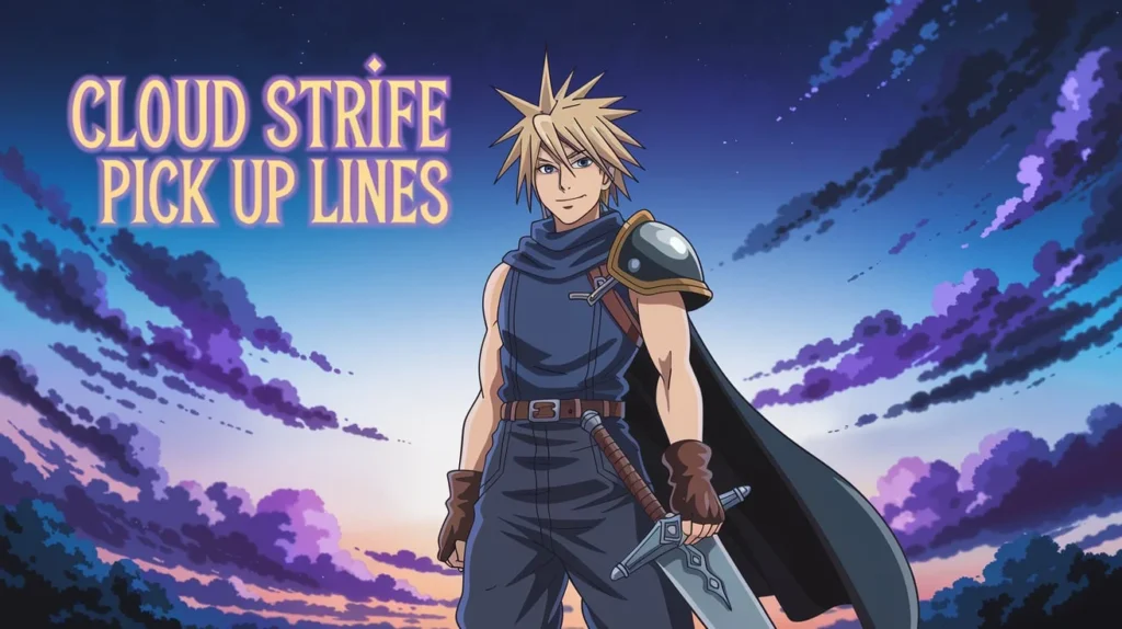 Cloud Strife Pick Up Lines