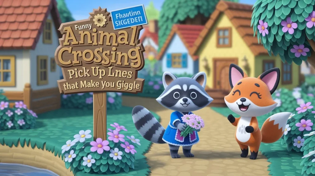 Funny Animal Crossing Pick Up Lines That Make You Giggle 