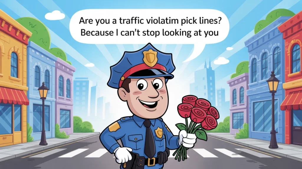 Funny Policeman Pick Up Lines That Arrest Hearts