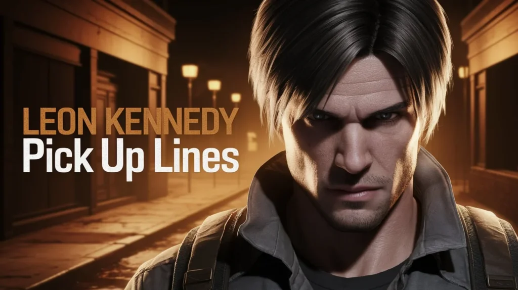 Leon Kennedy Pick Up Lines