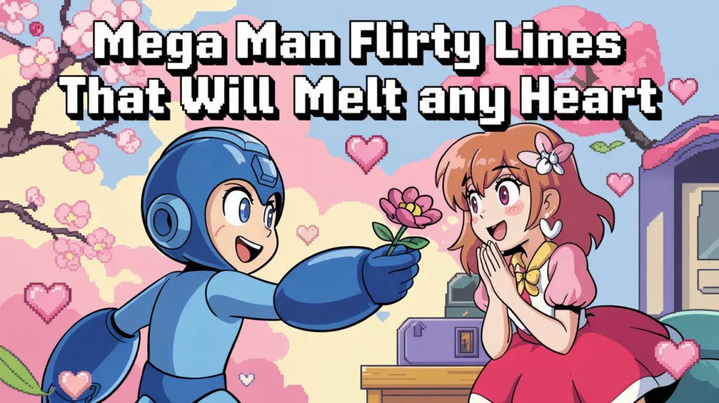 Mega Man Flirty Lines That Will Melt Any Heart 