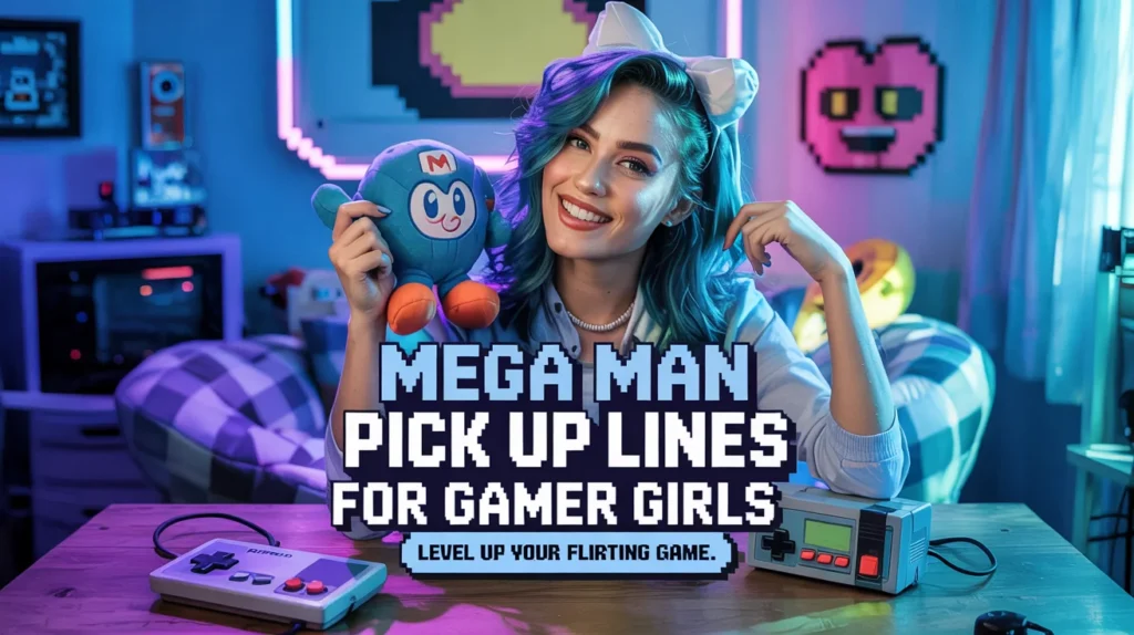 Mega Man Pick Up Lines for Gamer Girls 