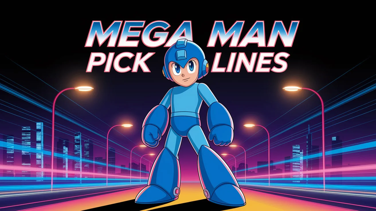 Mega Man Pick Up Lines