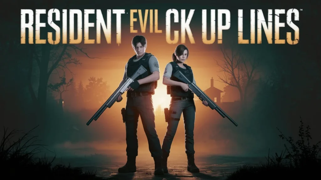 Resident Evil Co-op Pick Up Lines