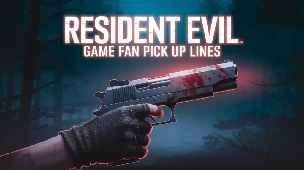 Resident Evil Game Fan Pick Up Lines