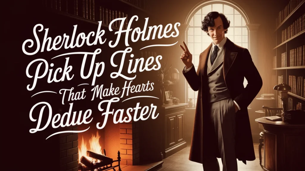 Sherlock Holmes Pick Up Lines That Make Hearts Deduce Faster