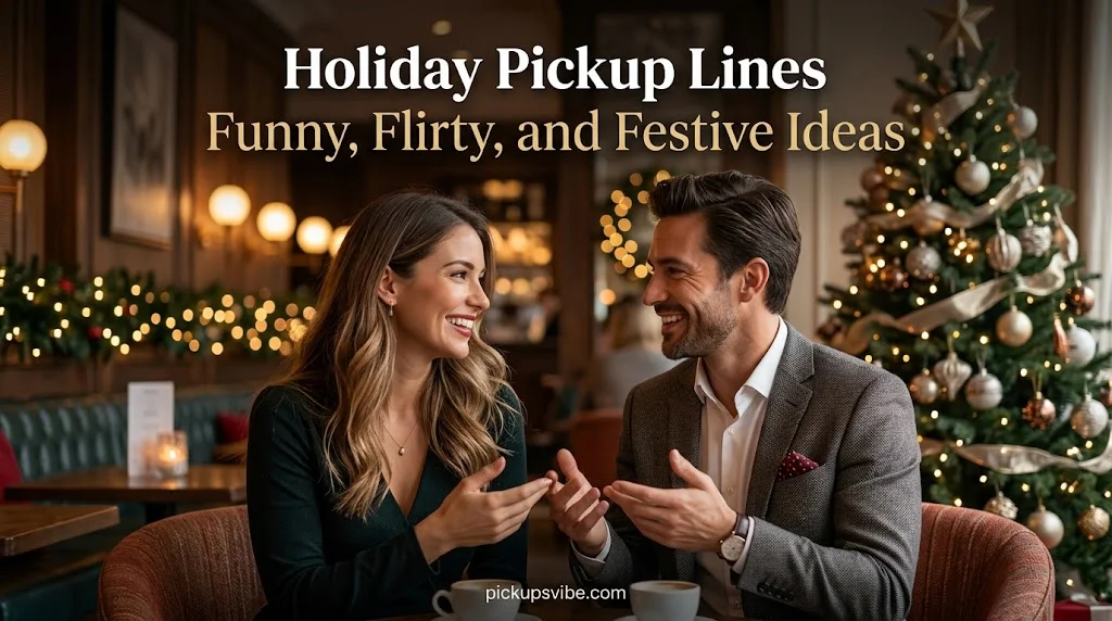 Holiday Pickup Lines