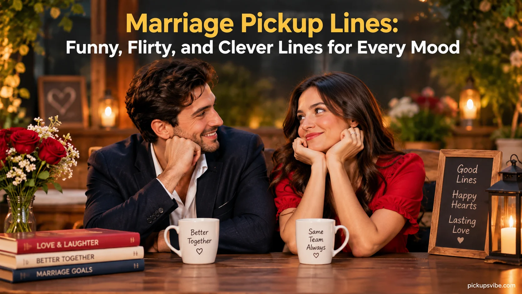 Marriage Pickup Lines