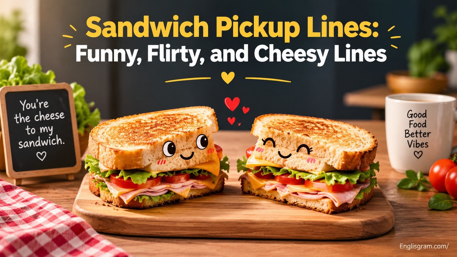 Sandwich Pickup Lines