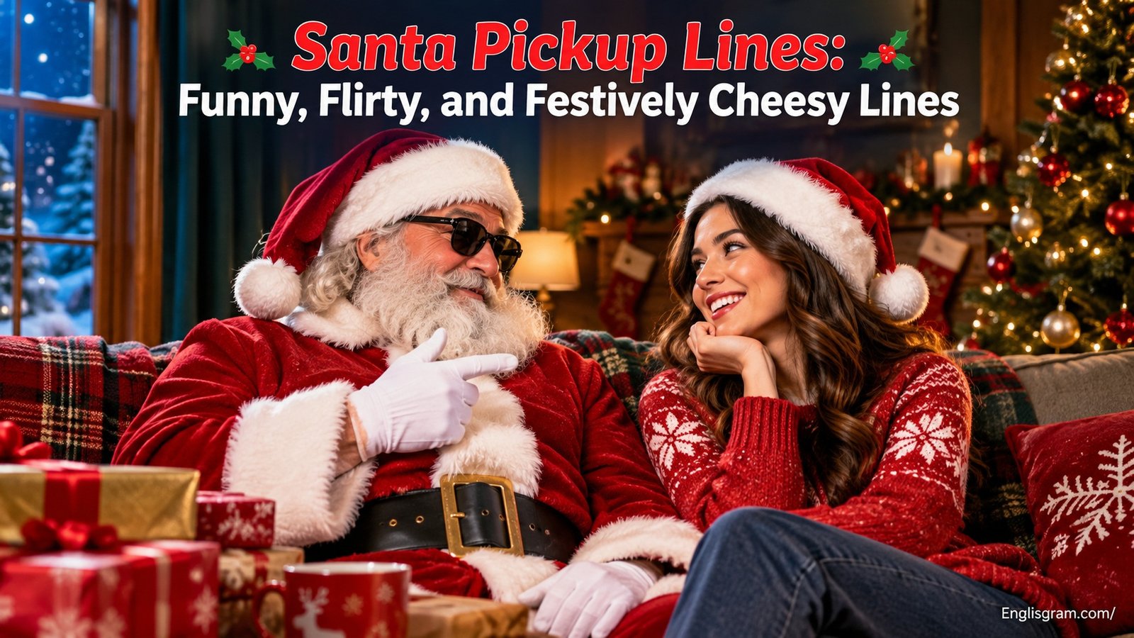 Santa Pickup Lines